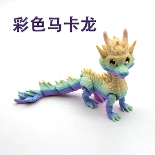 3D Printed Long-Haired Dragon