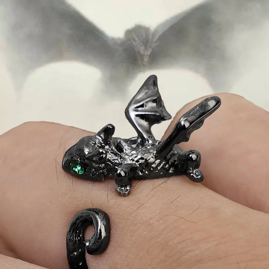 Vintage Dragon Rings