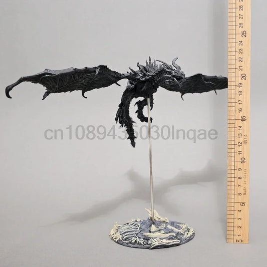 25cm Skyrim Alduin Action Figure – Dragon Collectible Doll, Desktop Ornament & Gift for Kids