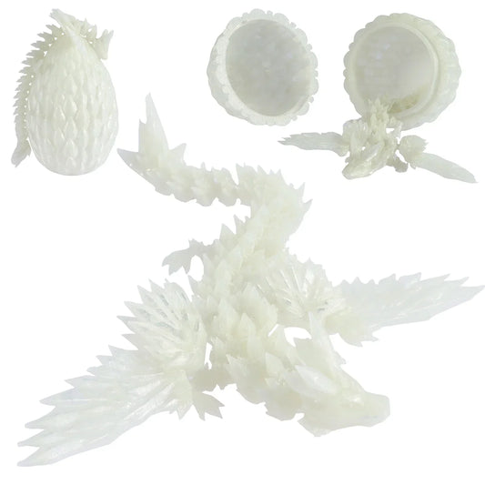 Simulation 3D Articulated Dragon Toy