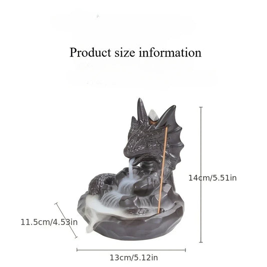 Reflow Dragon Incense Burner